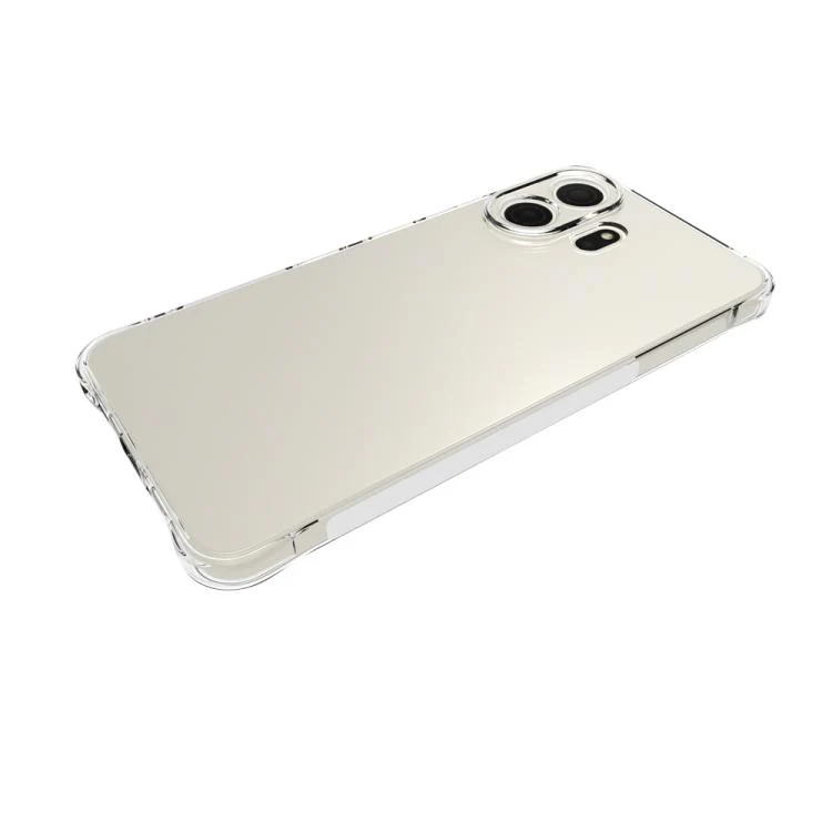 For TCL NxtPaper 70 Pro Shockproof Non-slip Thickening TPU Phone Case(Transparent) - Image 5