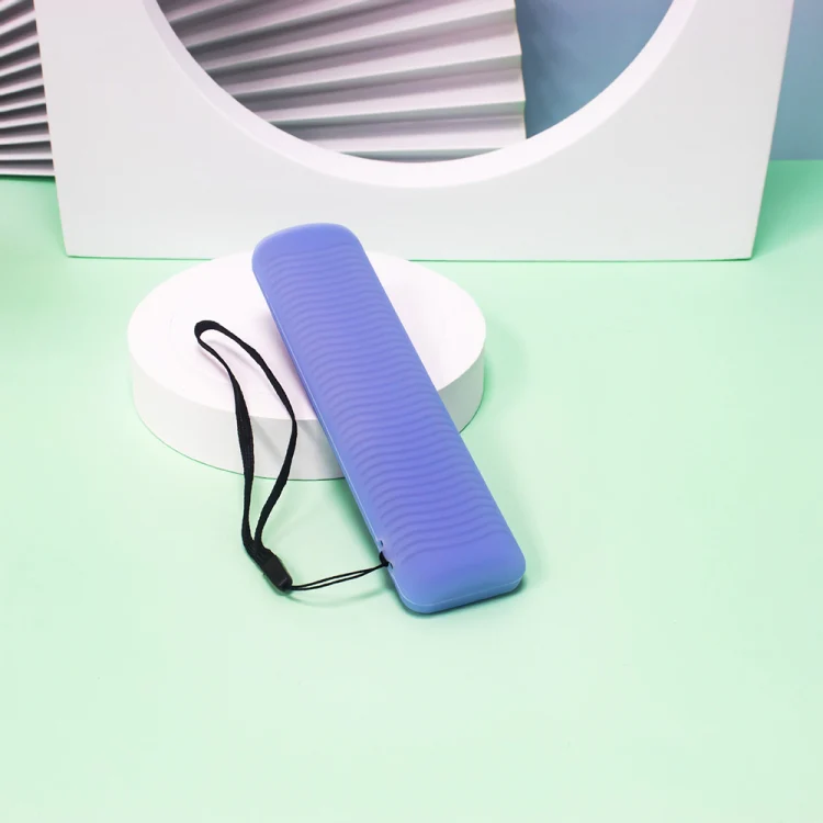 For TCL RC802V FMR1 FNR1 Y40 TV Remote Control Anti-Drop Silicone Protective Case(Luminous Blue) - Image 3