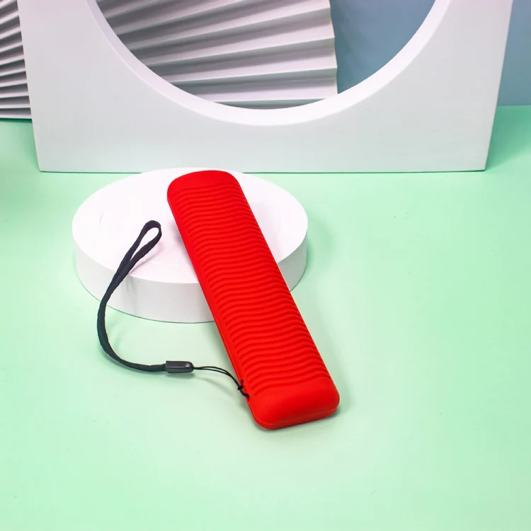 For TCL RC802V FMR1 FNR1 Y40 TV Remote Control Anti-Drop Silicone Protective Case(Red) - Image 3