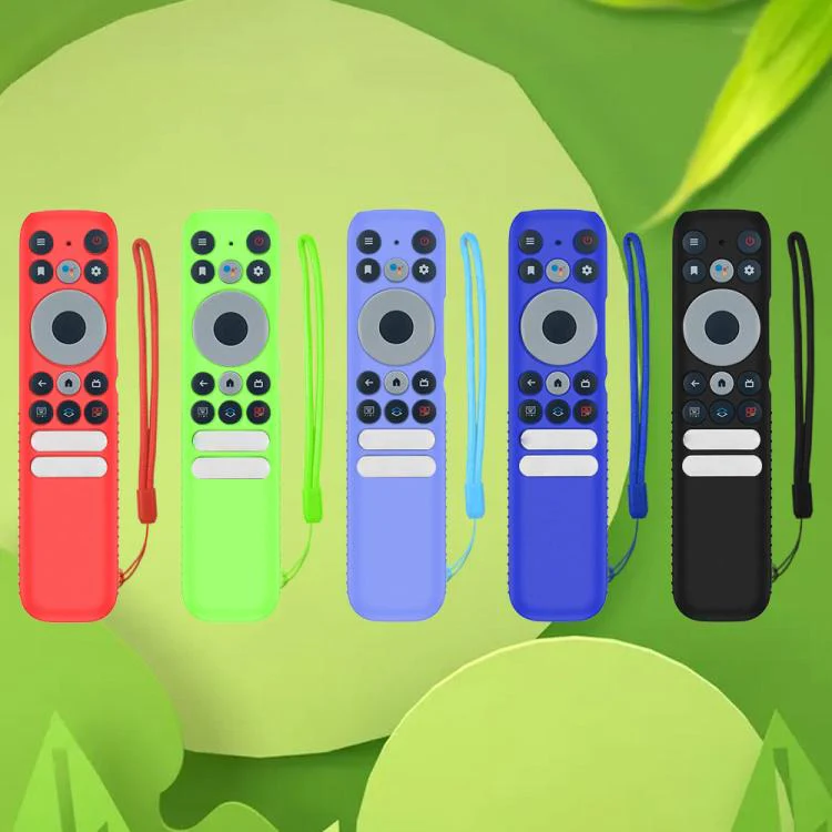 For TCL RC902N FMR1 Y47 TV Remote Control Anti-Drop Silicone Case(Blue) - Image 4