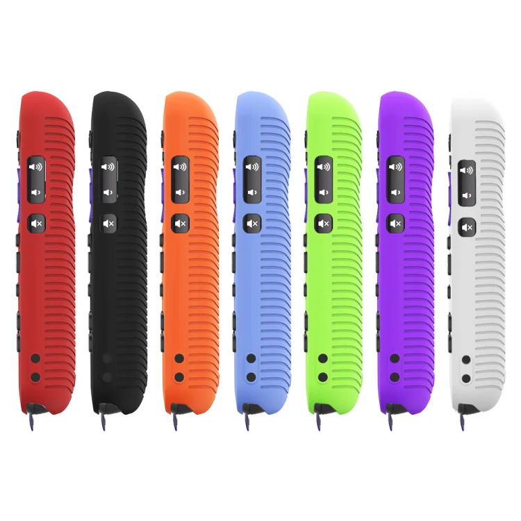 For TCL Roku Voice Remote Pro Y30 Remote Control Shockproof Silicone Protective Case(Black) - Image 5