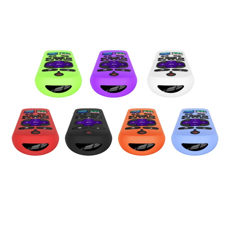For TCL Roku Voice Remote Pro Y30 Remote Control Shockproof Silicone Protective Case(Luminous Blue) - Image 6