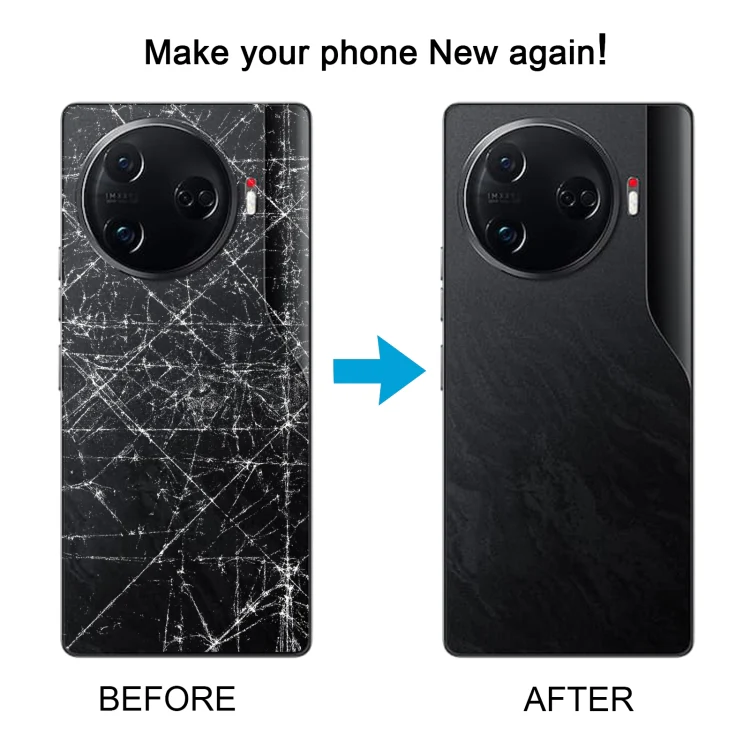 For Tecno Camon 30 Pro 5G Original Battery Back Cover(Black) - Image 6
