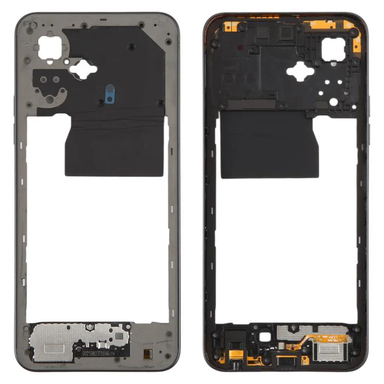 For Tecno Pop 10 Original Middle Frame Bezel Plate (Black)