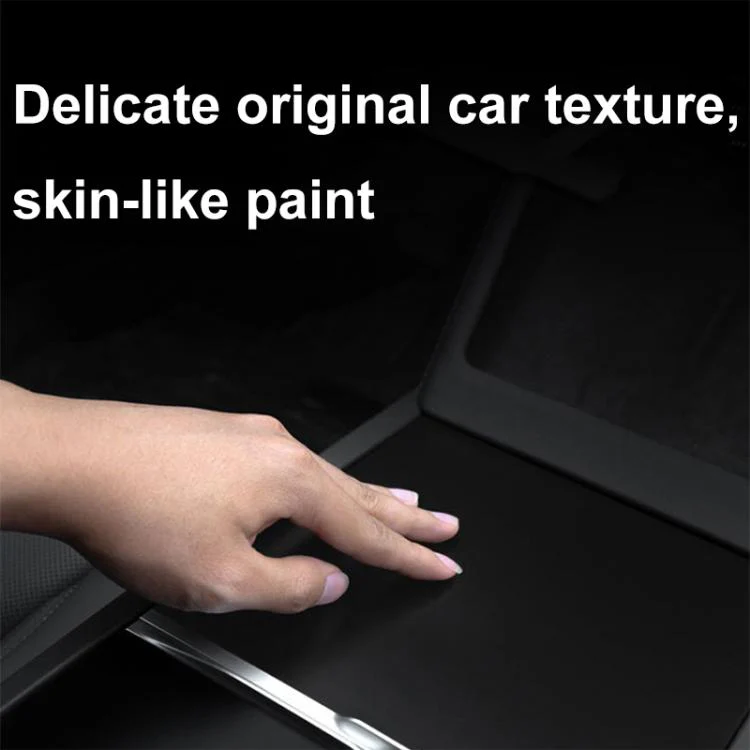 For Tesla 2024+ Model 3 Highland Center Console Panel Protection Sticker, Color: Frosted Black - Image 5