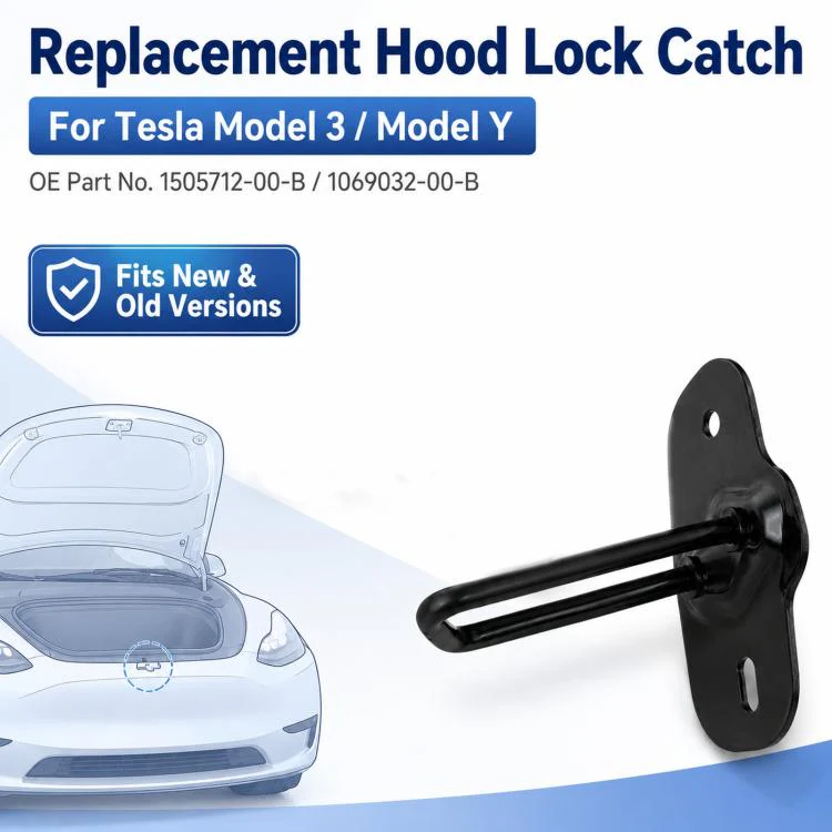 For Tesla Hood Locks, Specification: New Model 3 / Y 1069032-00-B - Image 2