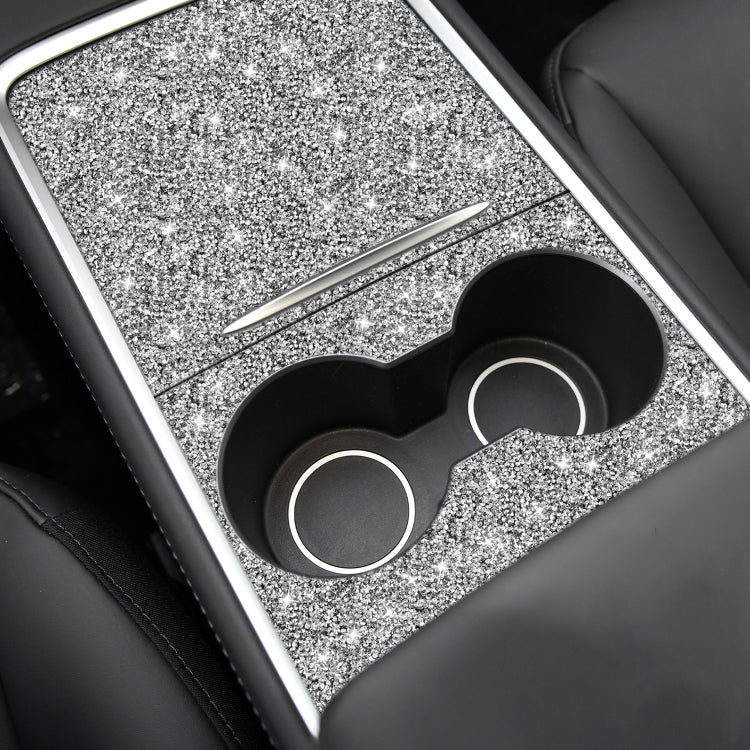 For Tesla Model 3 Car Center Control Panel Diamond Sticker,Left and Right Drive Universal - Image 6