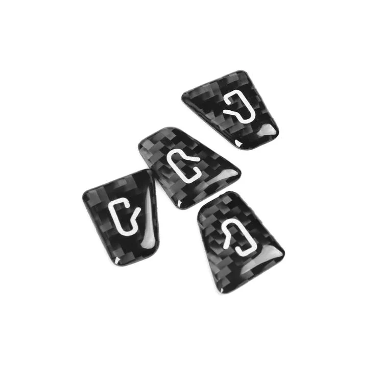 For Tesla Model 3/Y 4pcs /Set Car Window Switch Stickers(Black) - Image 4