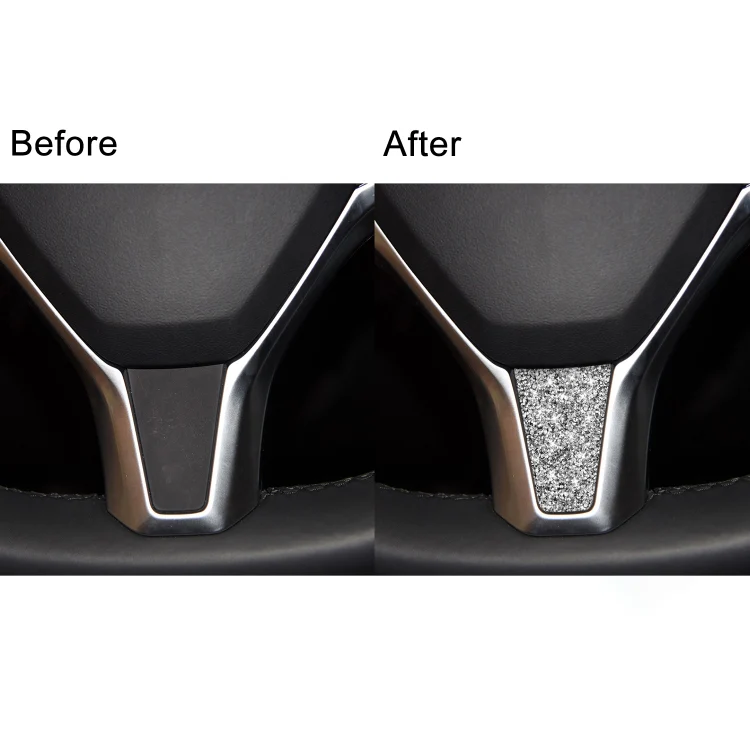 For Tesla Model S/X Car Steering Wheel Diamond Sticker,Left and Right Drive Universal - Image 7