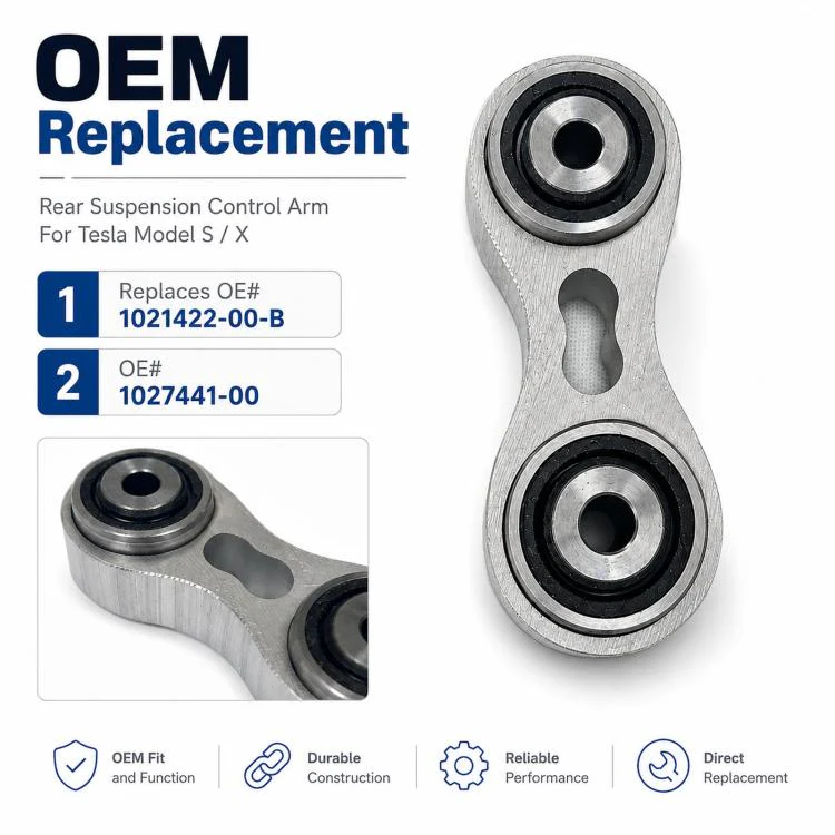 For Tesla Model S / X Rear Suspension Control Arm 1021422-00-B / 1027441-00 - Image 2