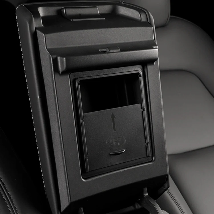 For Tesla Model Y / 3  Armrest Hidden Storage Box Central Control Storage Box - Image 9