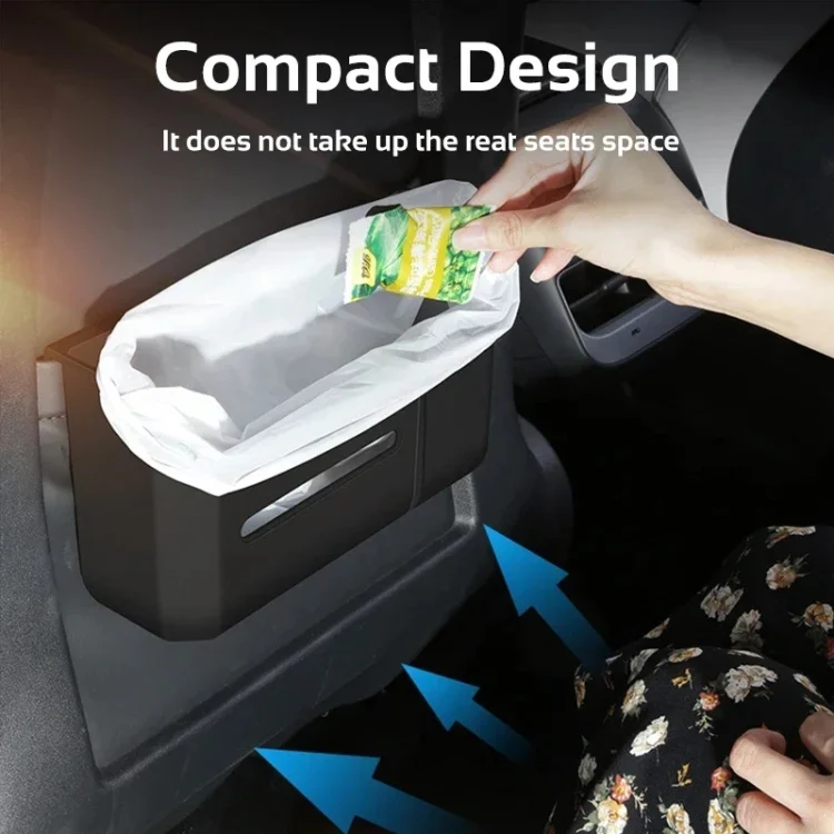 For Tesla Model Y / 3 Car Front Seat Back Storage Box - Image 5