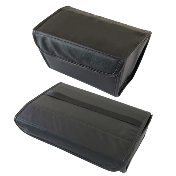 For Tesla Model Y PU Leather Car Interior Storage Glove Box Modification Accessories, Style: Seat Model - Image 2