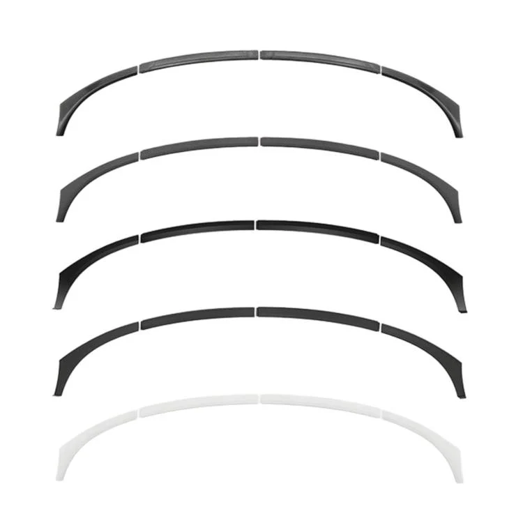 For Tesla Model Y / Y L Car Front Windshield Ambient Light Decorative Trim Strip(Matte Black) - Image 2