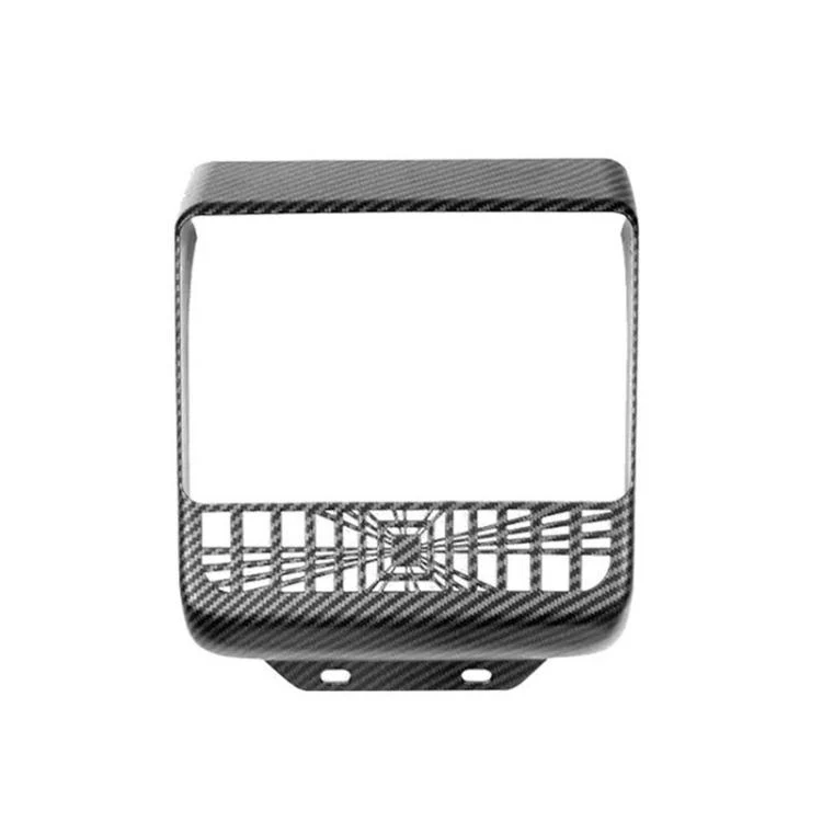 For Tesla New Model 3 / Y Car Rear Air Conditioning Vent Protection Frame, Style: Matte Carbon Pattern