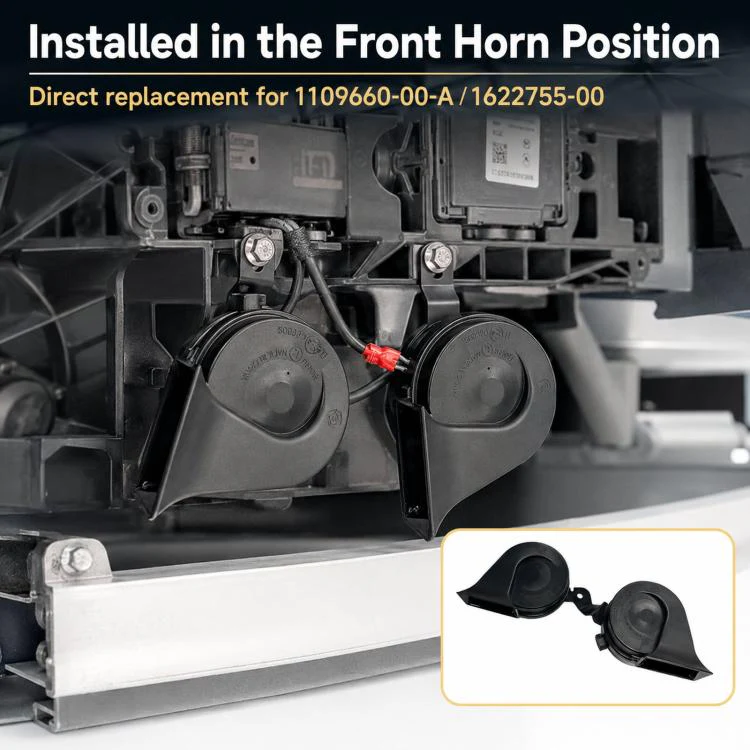 For Tesla Snail Horn Speakers 1109660-00-A / 1622755-00(Model 3) - Image 6