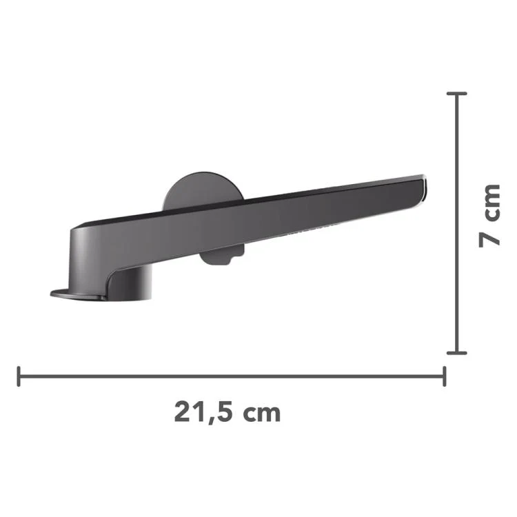 For Thermomix TM7 Food Processor Rotatable Steam Transfer Handle Replacement Part(Black) - Image 2