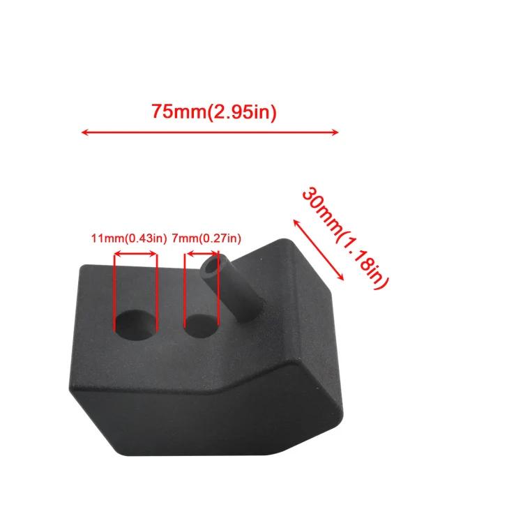 For Toyota Tacoma Car 1.25 inch Front Riser Seat Spacers Jackers Lift Kit(Black) - Image 2