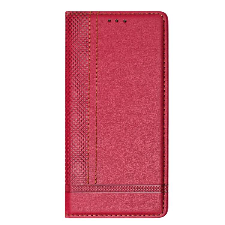For Ulefone Note 19 Stitching Design Scratch-Resistant Vegan Leather Phone Case(Red) - Image 2
