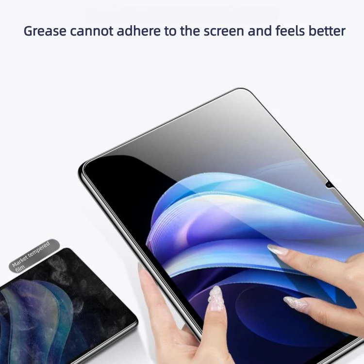For vivo iQOO Pad2 Pro Easy Install Box Dust-Free HD Curved Edge Anti-Fingerprint Tempered Glass Tablet Film - Image 3