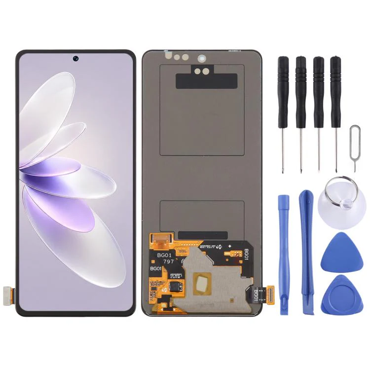 For vivo V27e V2237 Original LCD Screen With Digitizer Full Assembly