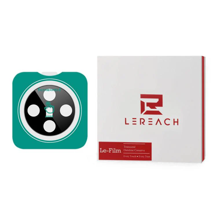 For vivo X200 LeReach TF Series Snap Version HD Wear-Resistant Camera Lens Glass Film(Black) - Image 3