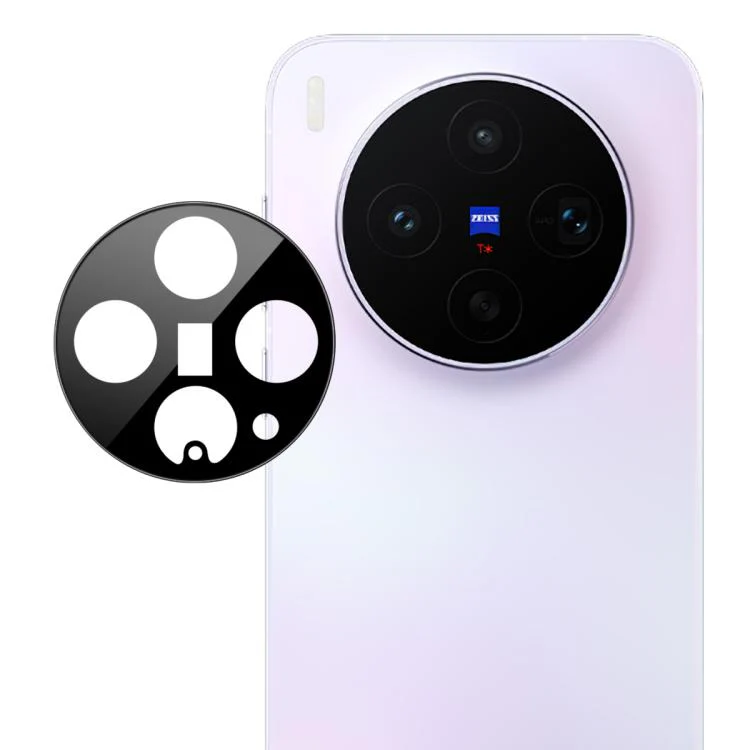 For vivo X300s imak Black Version HD Glass Rear Camera Lens Film, Self-positioning Version - Image 2