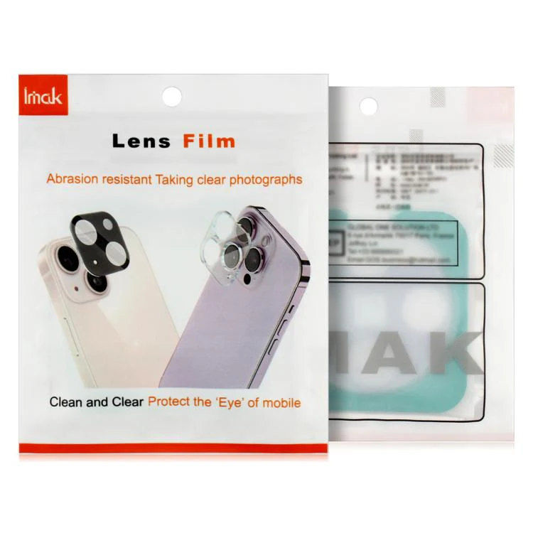 For vivo X300s imak Black Version HD Glass Rear Camera Lens Film, Self-positioning Version - Image 8