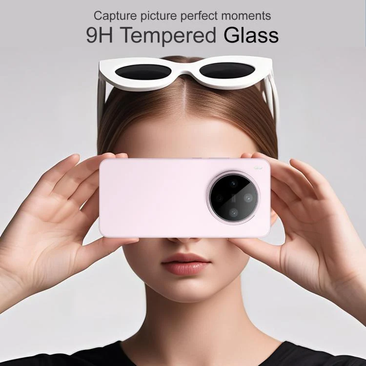For vivo Y500 Pro 5G imak Rear Camera Lens Glass Film Black Version - Image 3