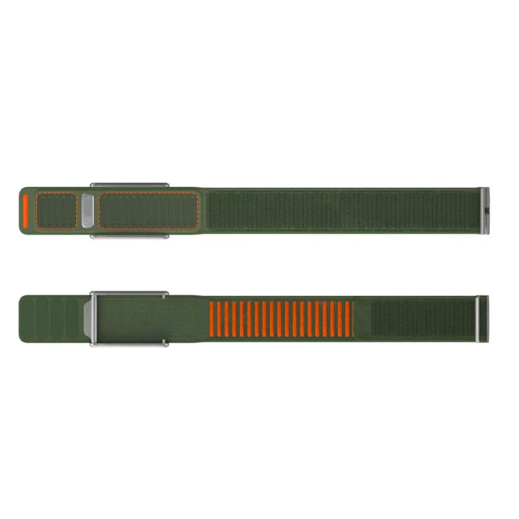 For WHOOP 5.0 Electrocardiogram Quick Dry Two Color Nylon Hybrid Silicone Watch Watch Band(Starlight) - Image 3
