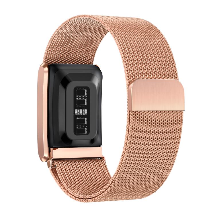 For WHOOP 5.0 Milanese Magnetic Stainless Steel Watch Band(Rose Gold) - Image 2