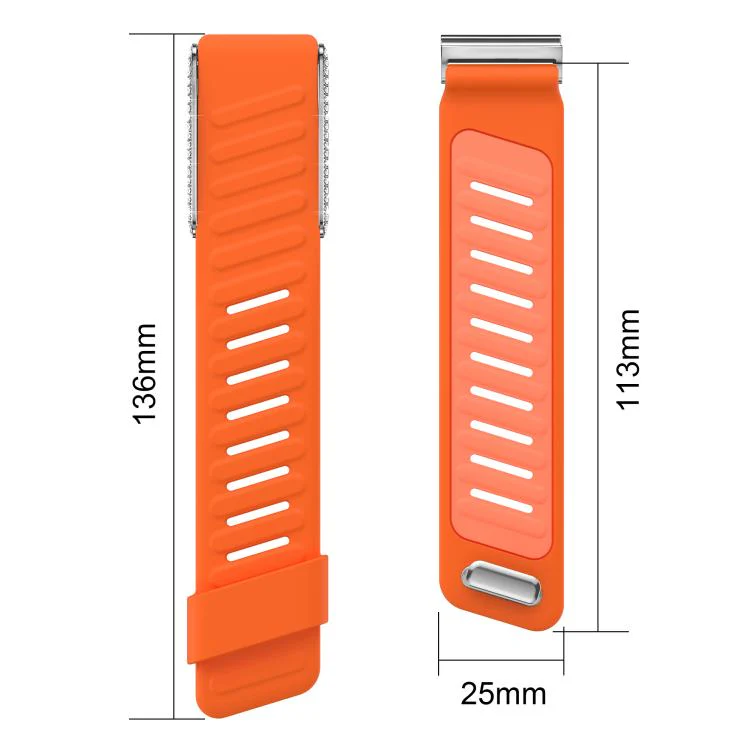 For WHOOP 5.0 Regular Full Diamond Style Two Color Silicone Watch Band(White Yellow Lime) - Image 6