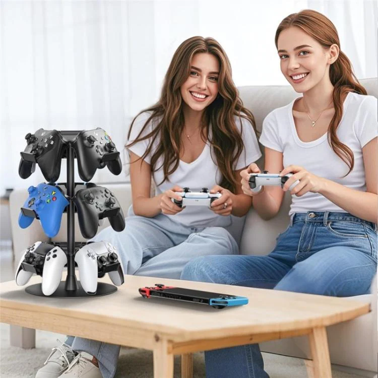 For XBOX / PS5 / Switch 360 Degree Rotating 3-Tier Game Controller Stand - Image 3