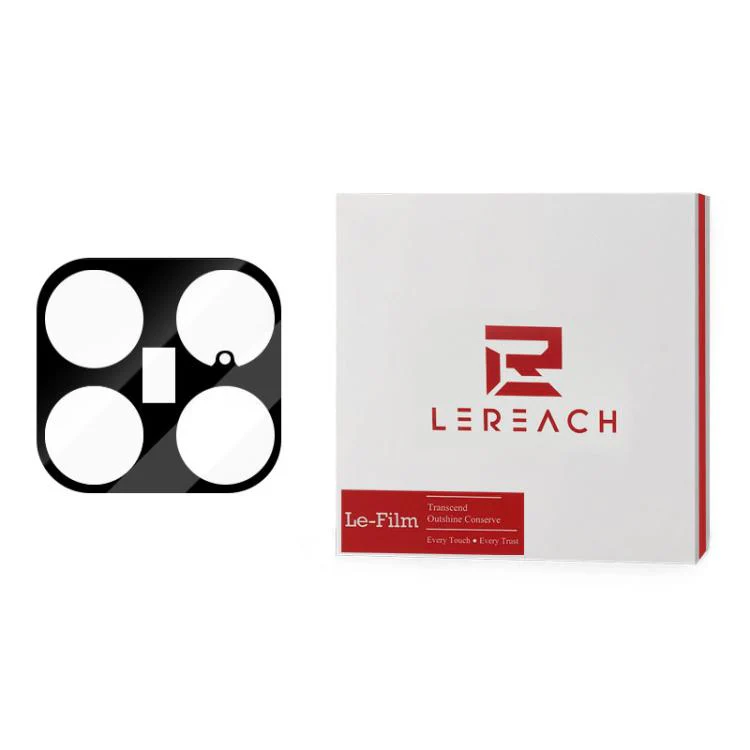 For Xiaomi 15T Pro 5G LeReach TF Series AirGlass Version HD Wear-Resistant Camera Lens Glass Film(Black)