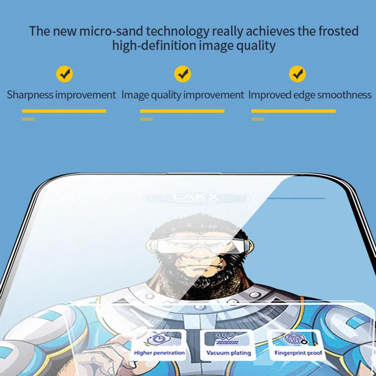 For Xiaomi 17 10pcs Blue Gorilla Anti-fingerprint Anti-static Silk Screen HD Electroplated Tempered Glass Film - Image 5