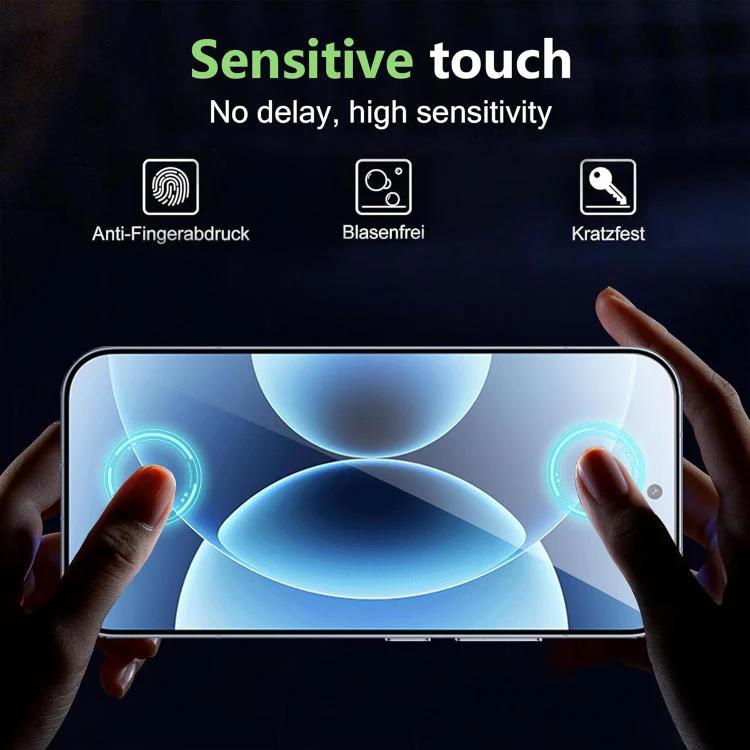 For Xiaomi 17 25pcs High-Aluminum Full-Coverage Anti-Fingerprint Screen-Printed HD Tempered Glass Film - Image 4