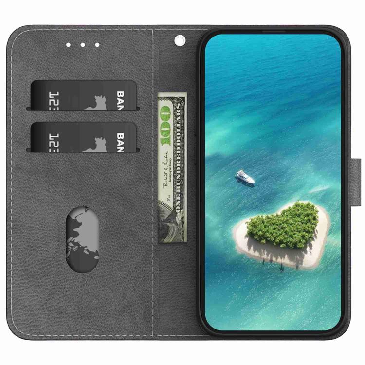 For Xiaomi 17 Max 5G Crystal Texture Colored Drawing Leather Phone Case(Gold Butterfly Epiphyllum) - Image 4