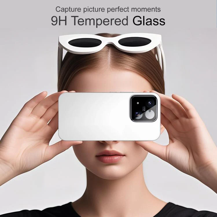 For Xiaomi 17 Max 5G IMAK Rear Camera Lens Glass Film Black Version - Image 3