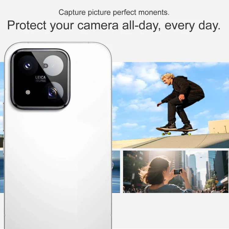 For Xiaomi 17 Max 5G IMAK Rear Camera Lens Glass Film Black Version - Image 5