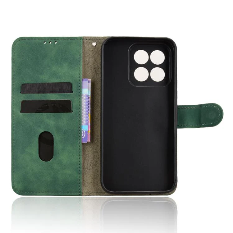 For Xiaomi 17 Max 5G Skin Feel Magnetic Flip Leather Phone Case(Green) - Image 4