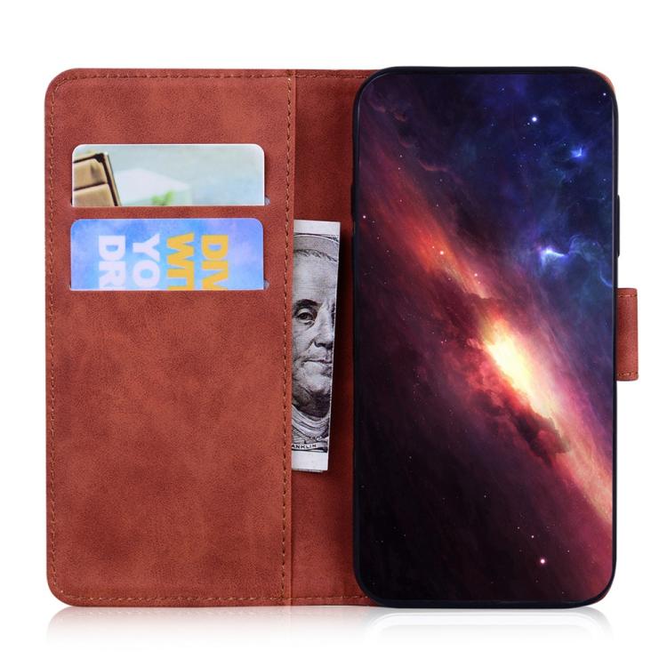 For Xiaomi 17 Max 5G Skin Feel Pure Color Flip Leather Phone Case(Brown) - Image 4