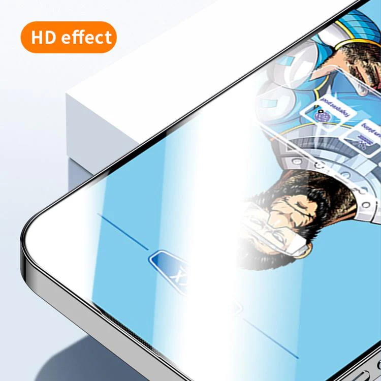 For Xiaomi 17 Pro 10pcs Blue Gorilla Anti-fingerprint Anti-static Silk Screen HD Electroplated Tempered Glass Film - Image 6