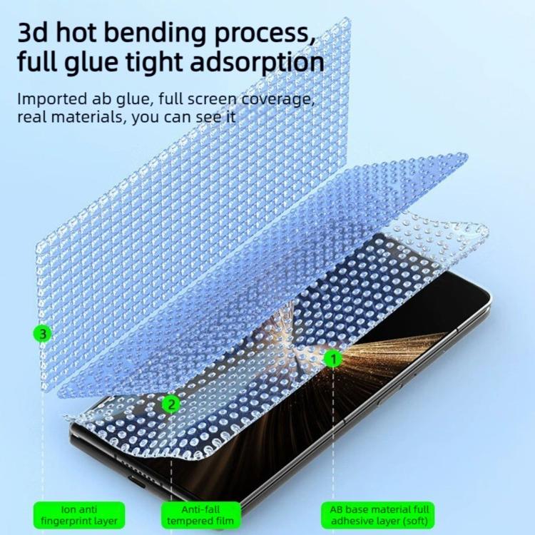 For Xiaomi 17 Pro 3D Curved Full Glue Full-Screen Easy Install Box Dust-Free Anti-Fingerprint Tempered Glass Film - Image 4