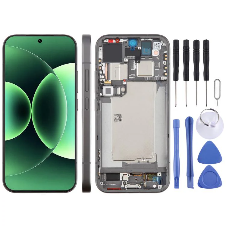 For Xiaomi 17 Pro Original LCD Screen Digitizer Full Assembly with Frame (Black)