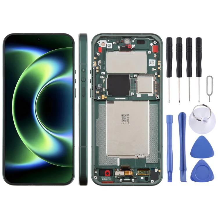 For Xiaomi 17 Ultra Original LCD Screen Digitizer Full Assembly with Frame (Green)