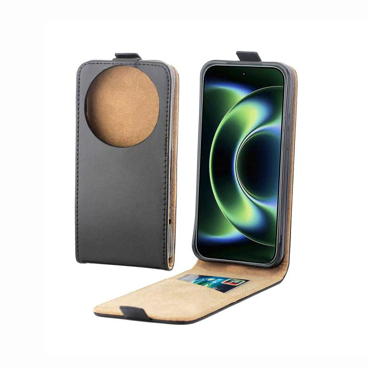For Xiaomi 17 Ultra Vertical Flip Leather Case with Card Slot(Black)