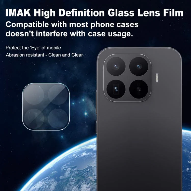 For Xiaomi 17T 5G IMAK Rear Camera Lens Glass Film Thin Version - Image 2