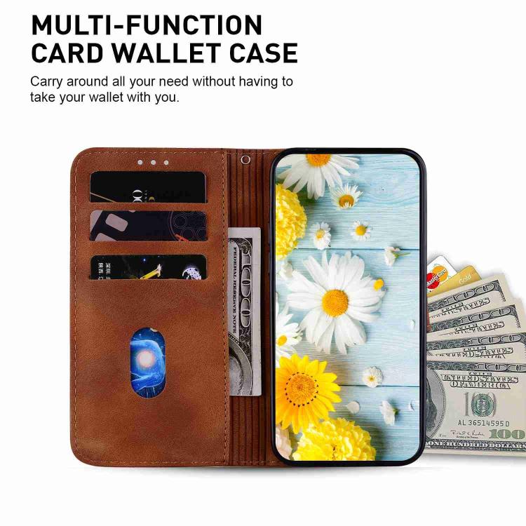 For Xiaomi 17T 5G Lily Embossed Leather Phone Case(Brown) - Image 4