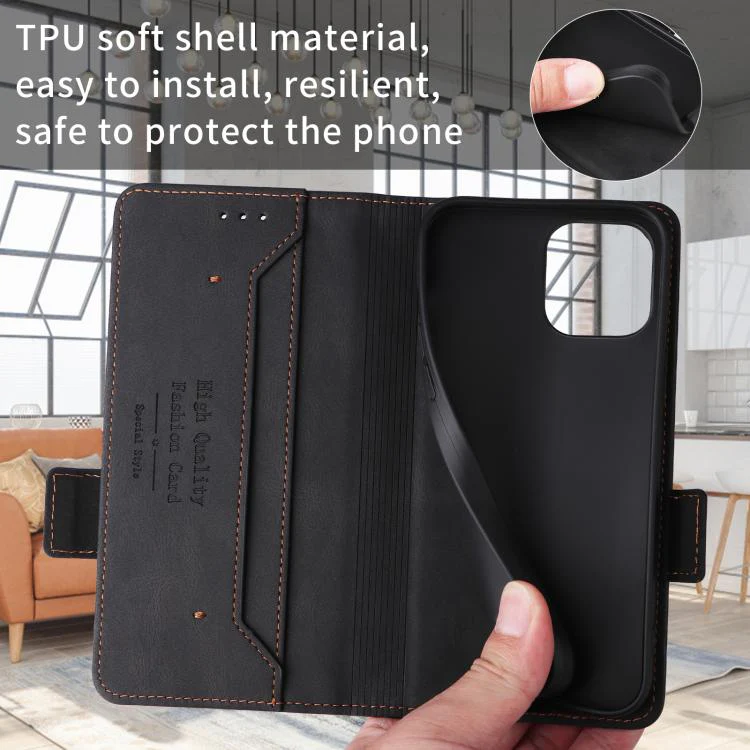 For Xiaomi 17T 5G Magnetic Clasp Leather Phone Case(Black) - Image 7