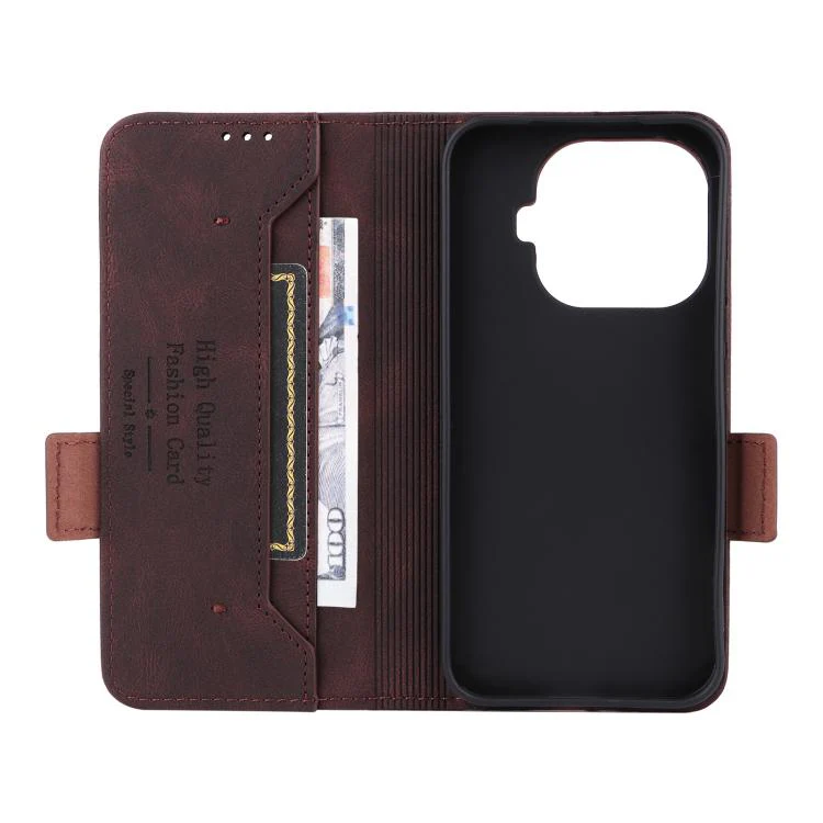 For Xiaomi 17T 5G Magnetic Clasp Leather Phone Case(Brown) - Image 3